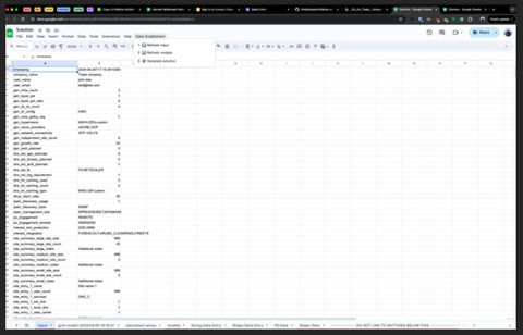 A screenshot of the gsheet render