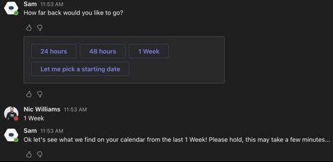A screenshot of prompting