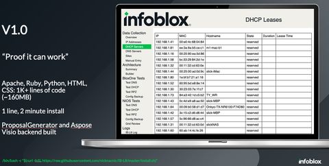 A screenshot of the v0 of the tool