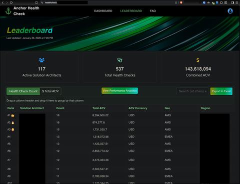 A screenshot of the production UI