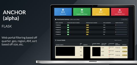 A screenshot of the alpha UI